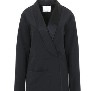 NWT Tibi Tropical Wool Tuxedo Dress - US 8